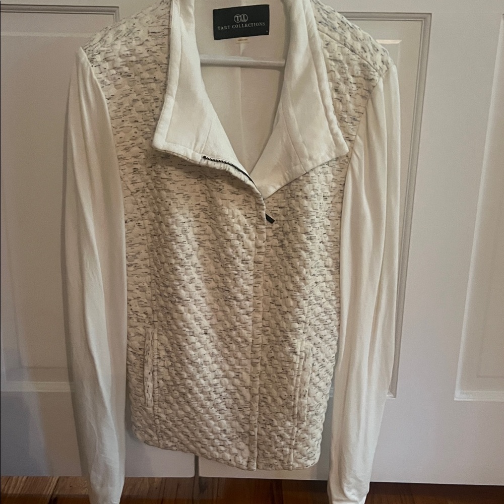 Tart Collections  Cream Textured Jacket
